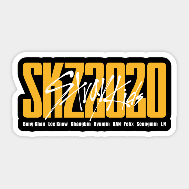 KPOP Stray Kids SKZ2020 - Kpop Stray Kids - Sticker | TeePublic